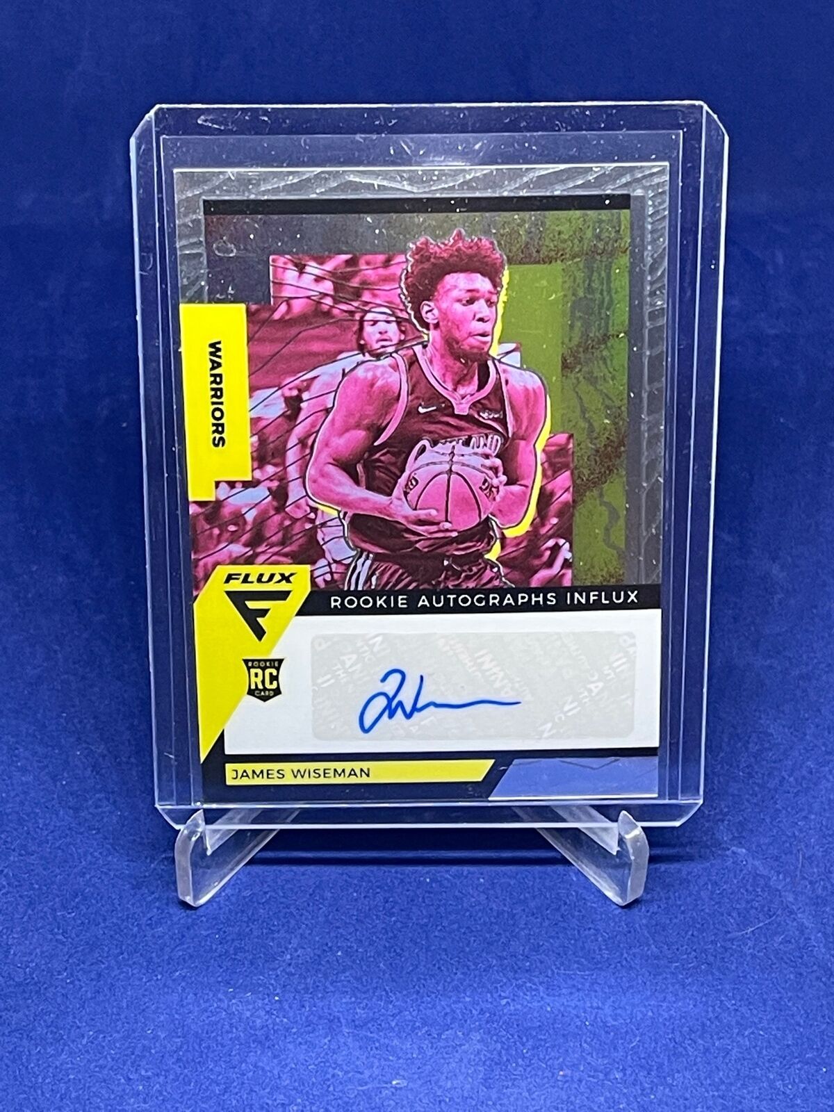 JAMES WISEMAN 2020-21 PANINI FLUX ROOKIE AUTO RC