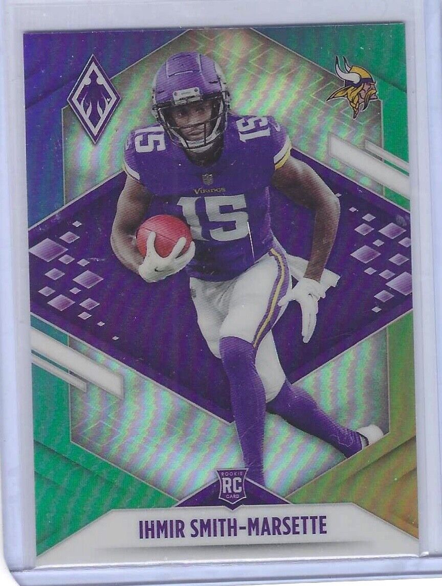 IHMIR SMITH-MARSETTE 2021 PANINI PHOENIX COLOR BURST PRIZM SP ROOKIE RC #140