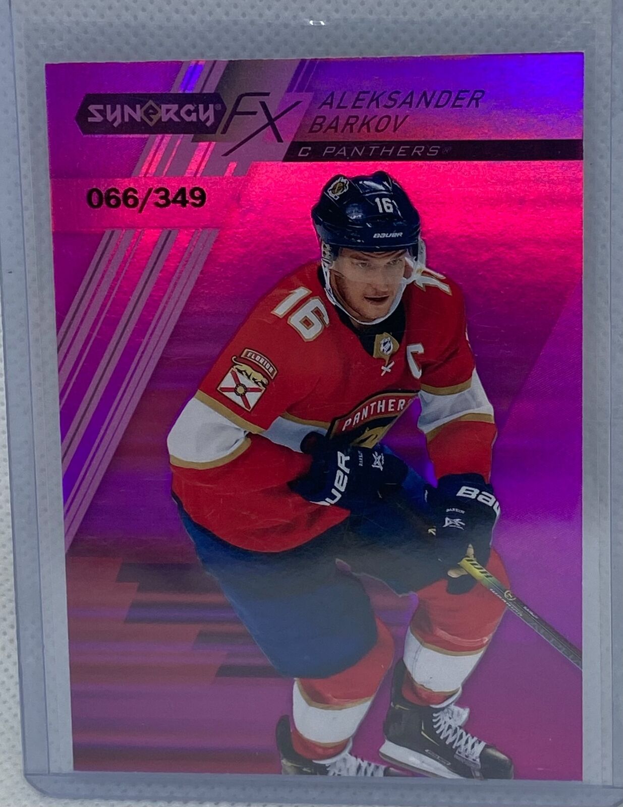 ALEXANDER ALEXEYEV 2020-21 UPPER DECK SYNERGY FX PURPLE RC #D 19/349