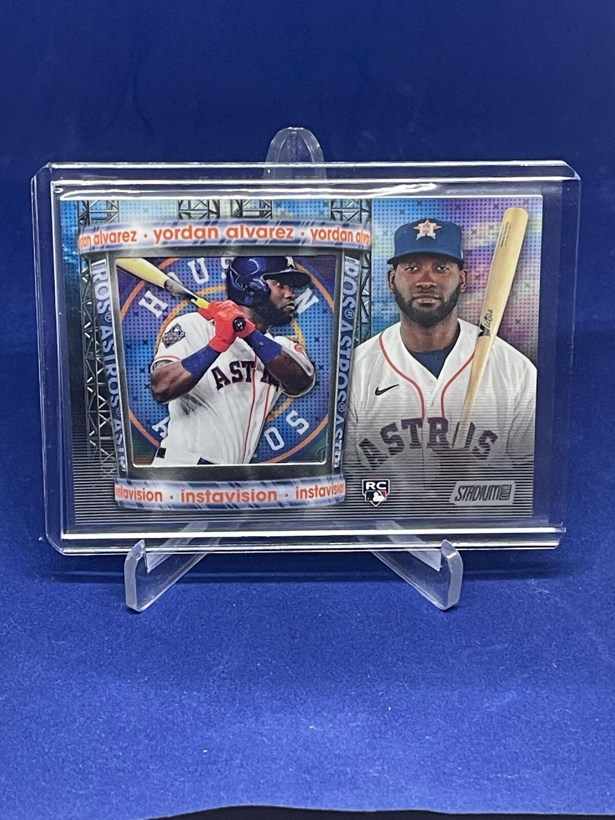 YORDAN ALVAREZ 2020 TOPPS STADIUM CLUB INSTAVISION ROOKIE RC SP
