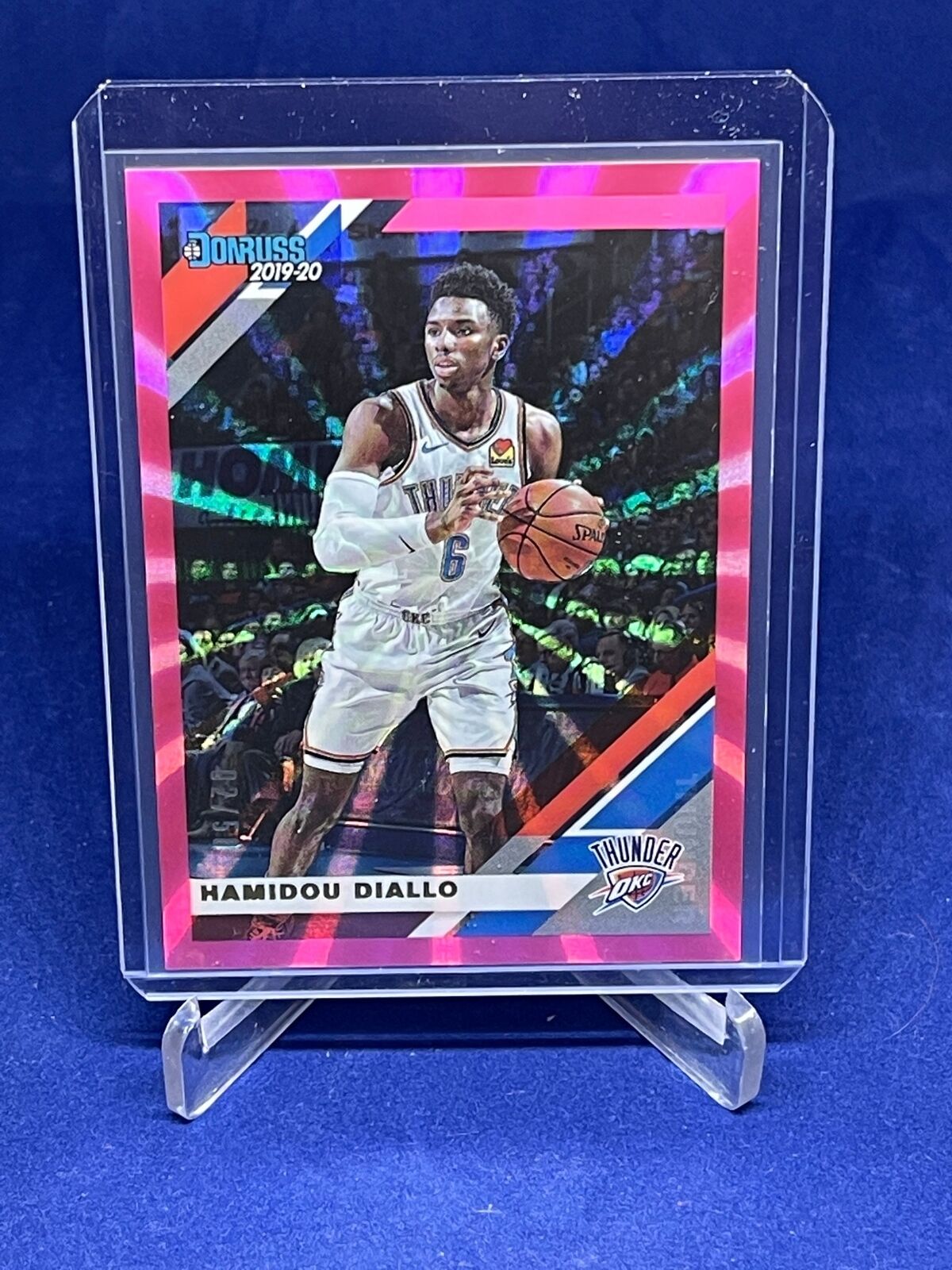 HAMIDOU DIALLO 2019-20 PANINI DONRUSS PINK LASER #D 2/50