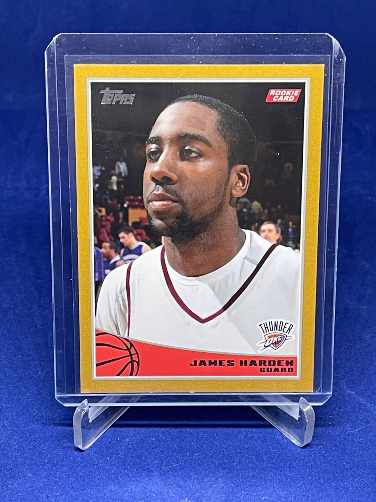 JAMES HARDEN 2009-10 TOPPS GOLD ROOKIE RC #D 333/2009