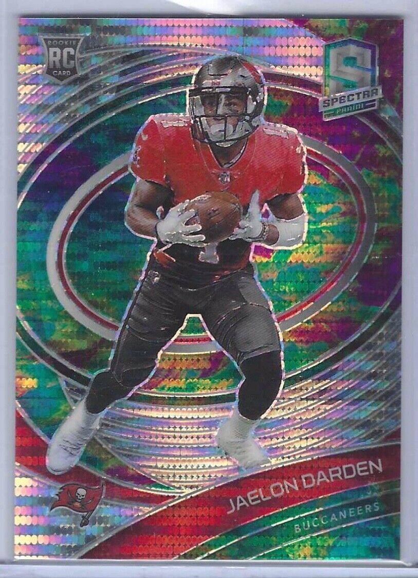 JAELON DARDEN 2021 PANINI SPECTRA NEON LIGHT PRIZM RC #D 33/99
