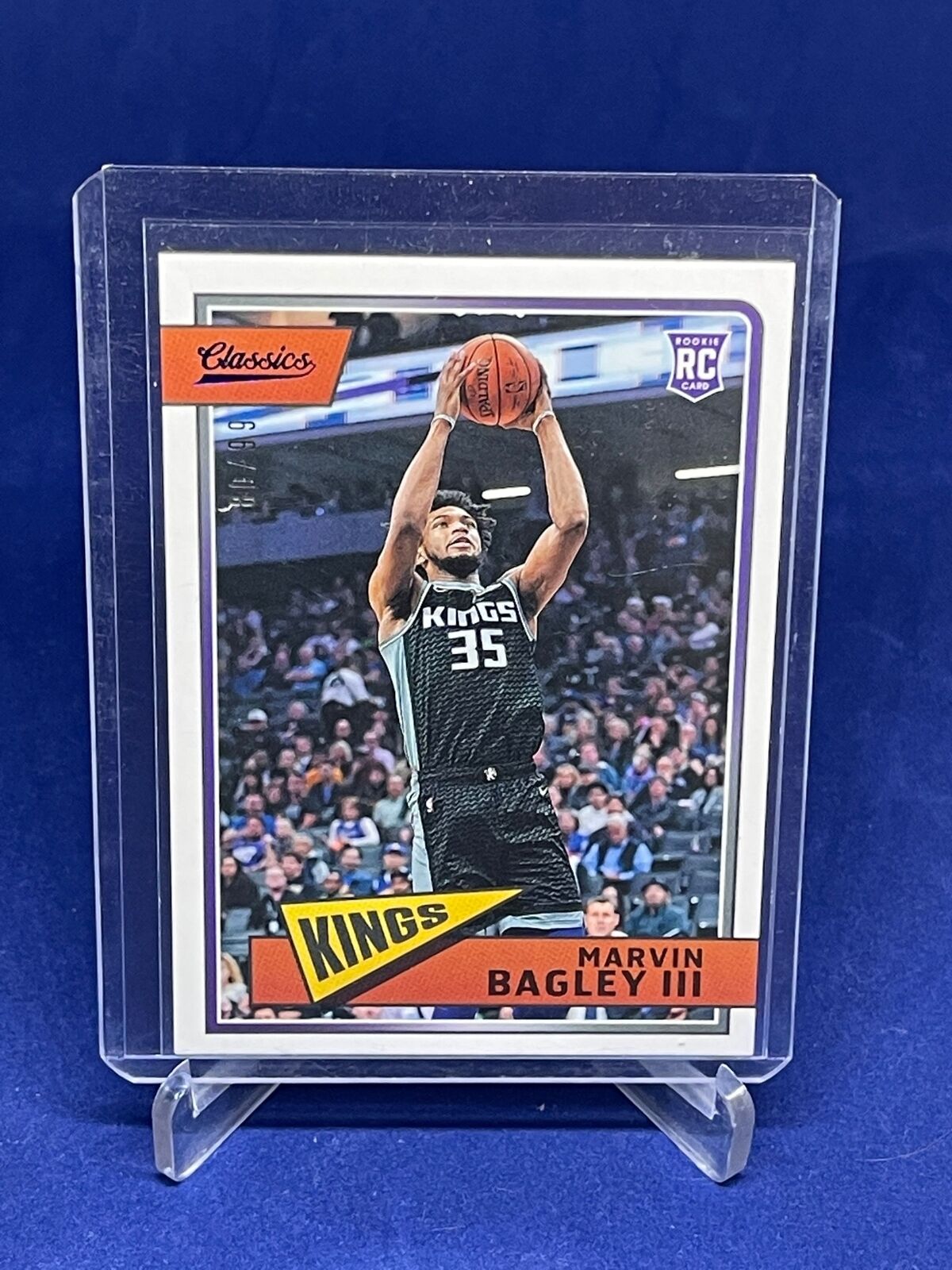 MARVIN BAGLEY III 2018-19 PANINI CHRONICLES CLASSICS BLUE ROOKIE RC #D 80/99