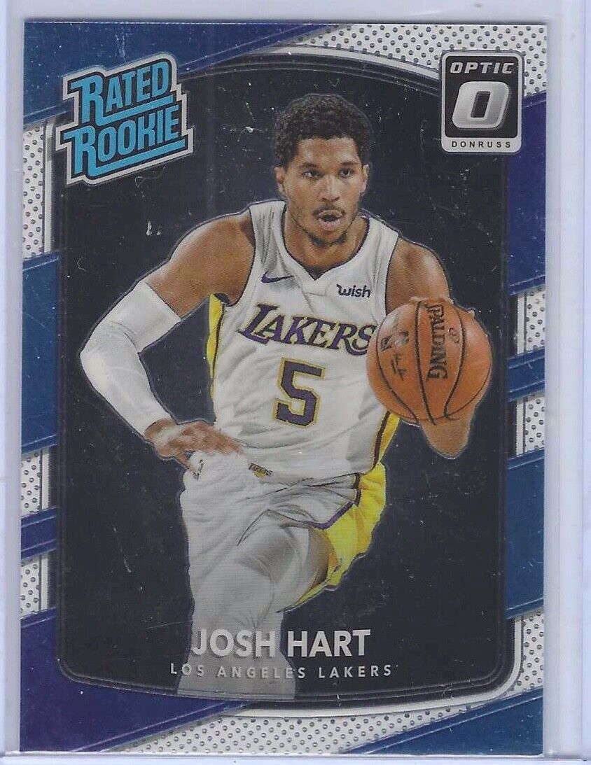 JOSH HART 2017-18 PANINI DONRUSS OPTIC RATED ROOKIE RC #171