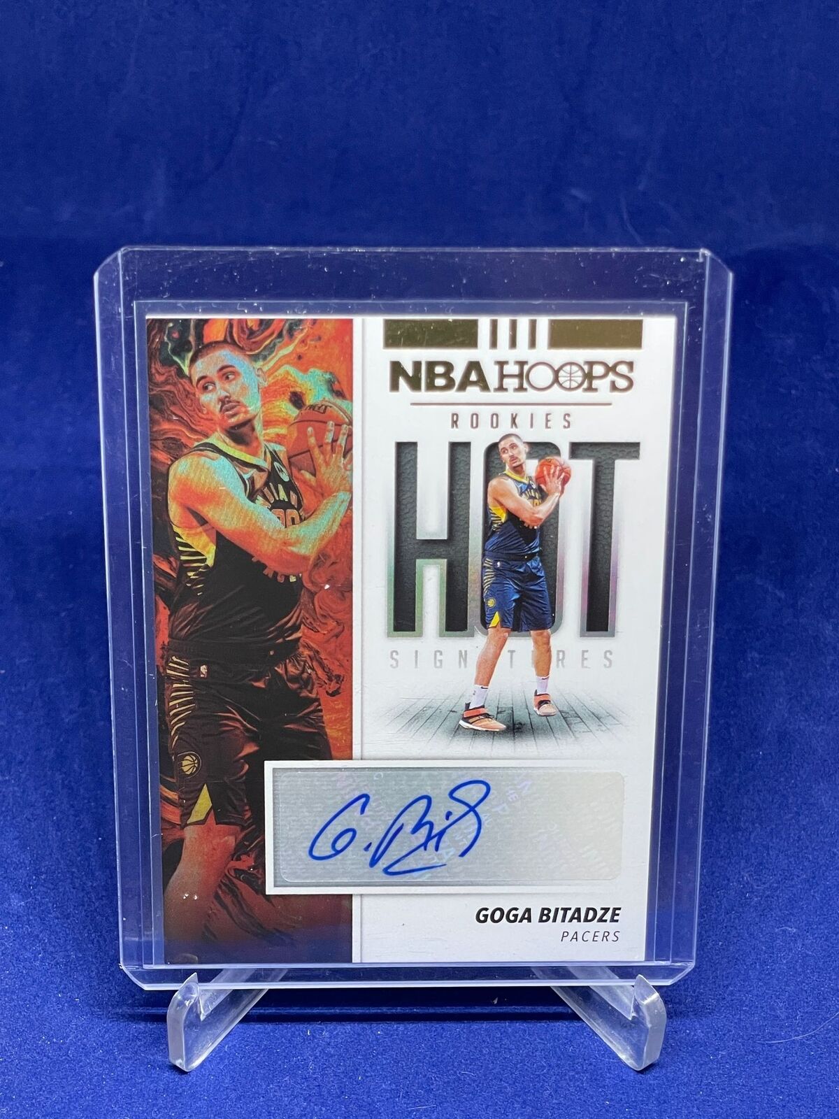 GOGA BITADZE 2019-20 PANINI NBA HOOPS HOT SIGNATURES ROOKIE AUTO RC