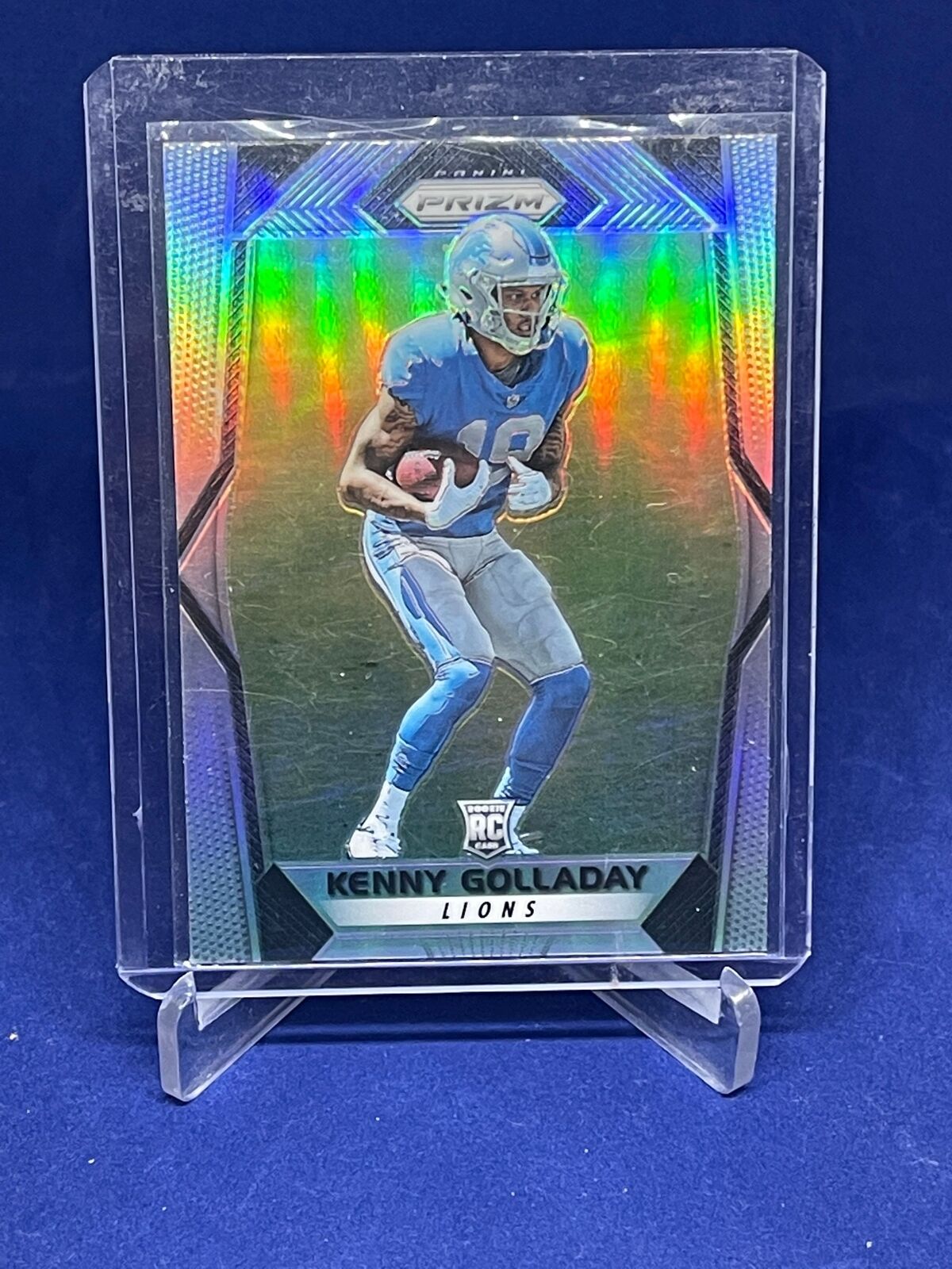 KENNY GOLLADAY 2017 PANINI PRIZM SILVER PRIZM ROOKIE RC #283
