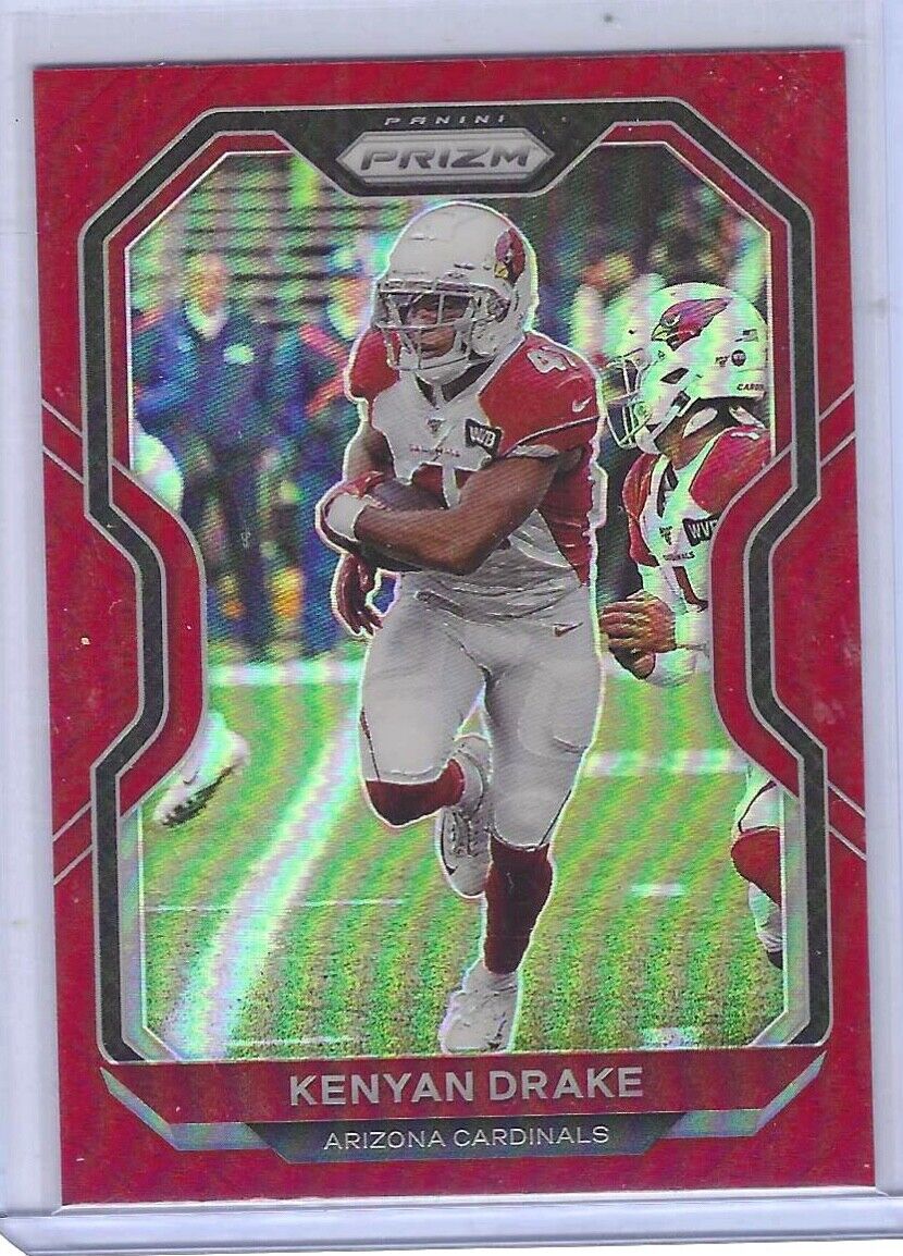 KENYAN DRAKE 2020 PANINI PRIZM RED RETAIL PRIZM SP /7 OR /8 SHORT PRINT SSP #267