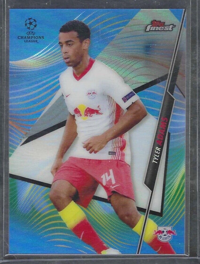 TYLER ADAMS 2020-21 TOPPS FINEST BLUE REFRACTOR #D /150