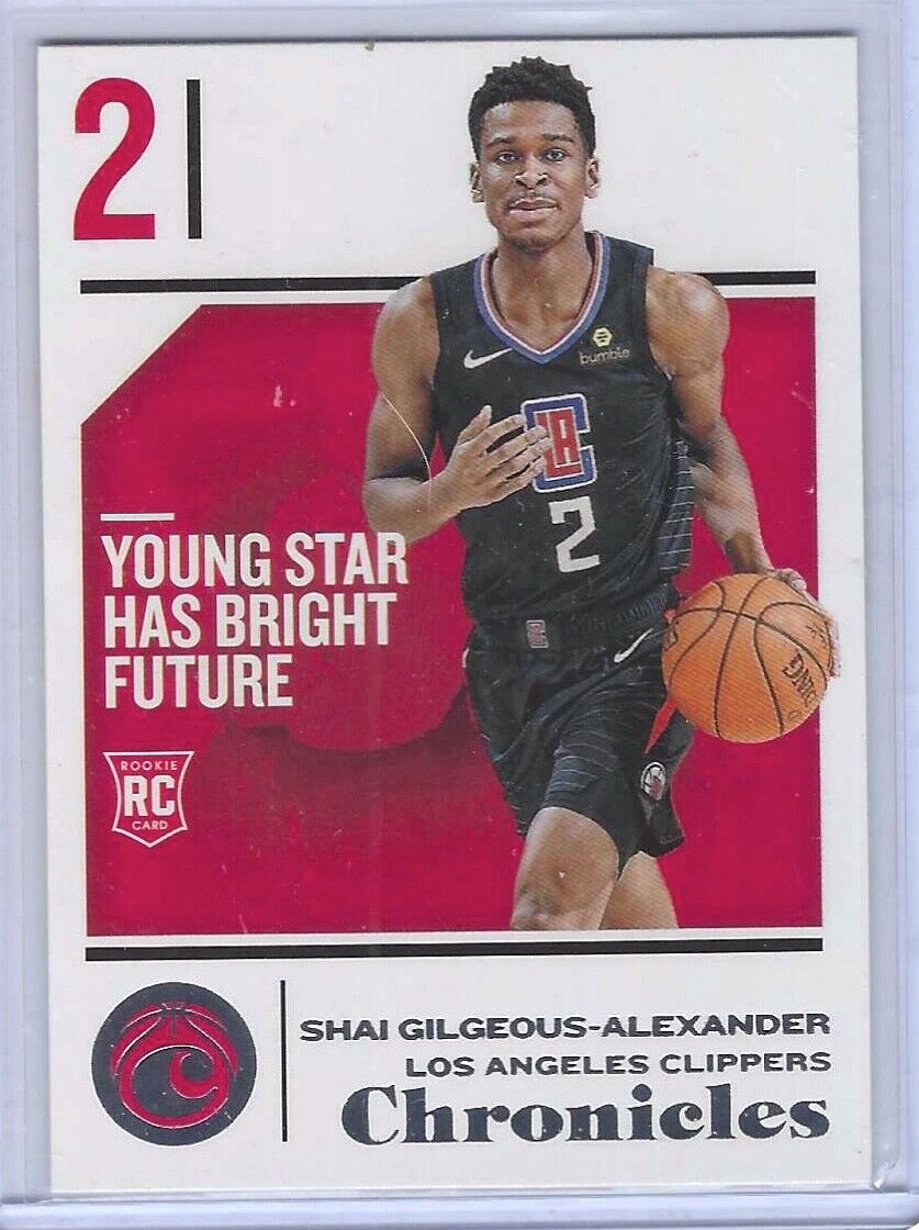 SHAI GILGEOUS-ALEXANDER 2018-19 PANINI CHRONICLES ROOKIE RC #89