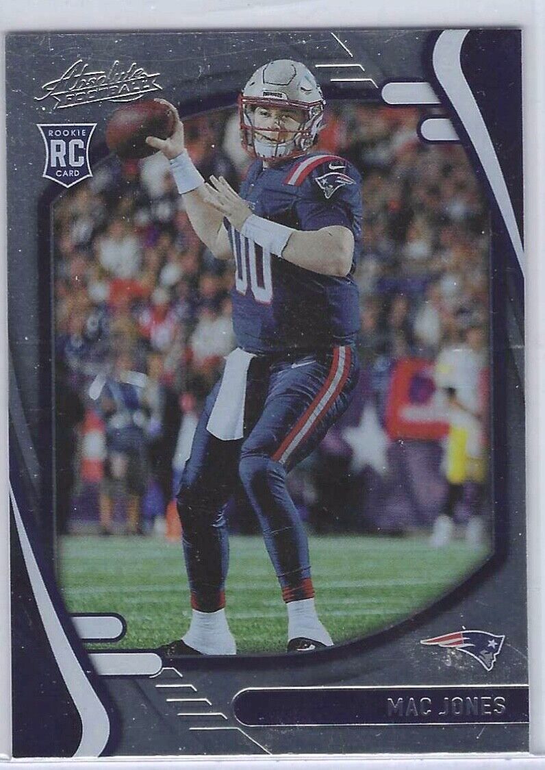 MAC JONES 2021 PANINI ABSOLUTE FOOTBALL TRUE ROOKIE RC #109