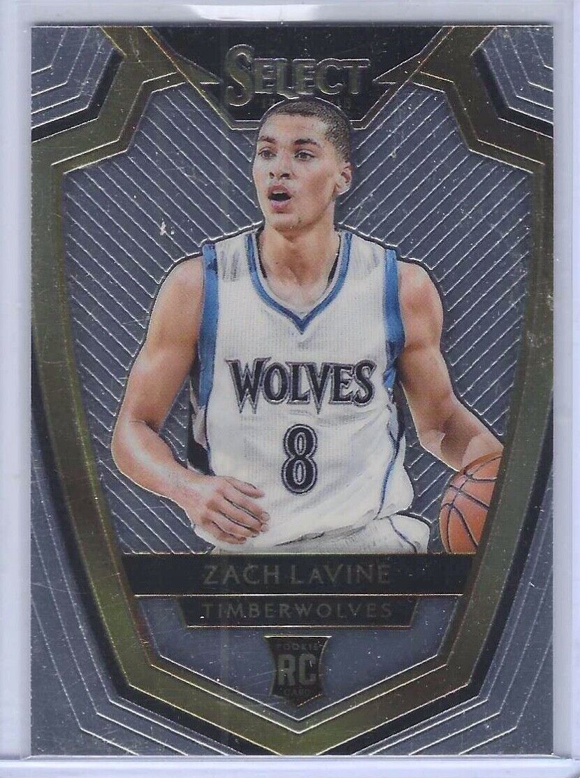 ZACH LAVINE 2014 PANINI SELECT PREMIER LEVEL ROOKIE RC #156