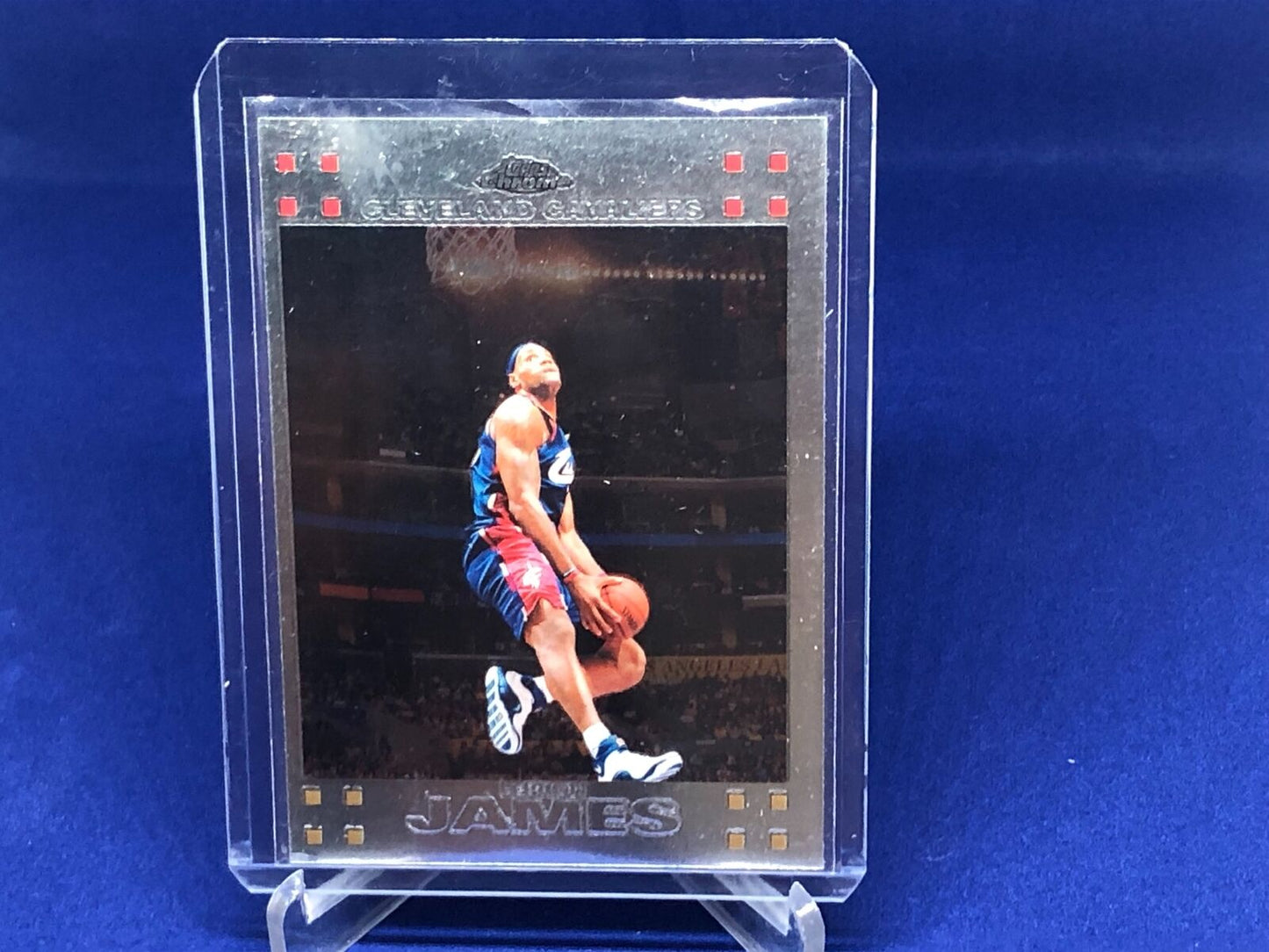 LEBRON JAMES 2007-08 TOPPS CHROME # 23