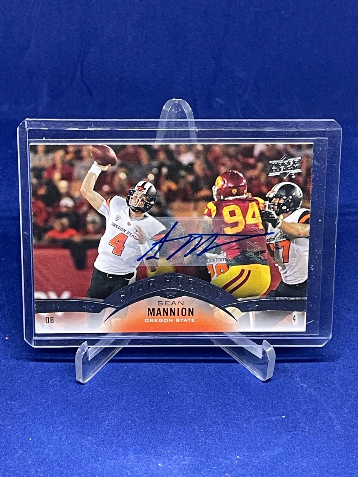 SEAN MANNION 2015 UPPER DECK STAR ROOKIE AUTO RC #75