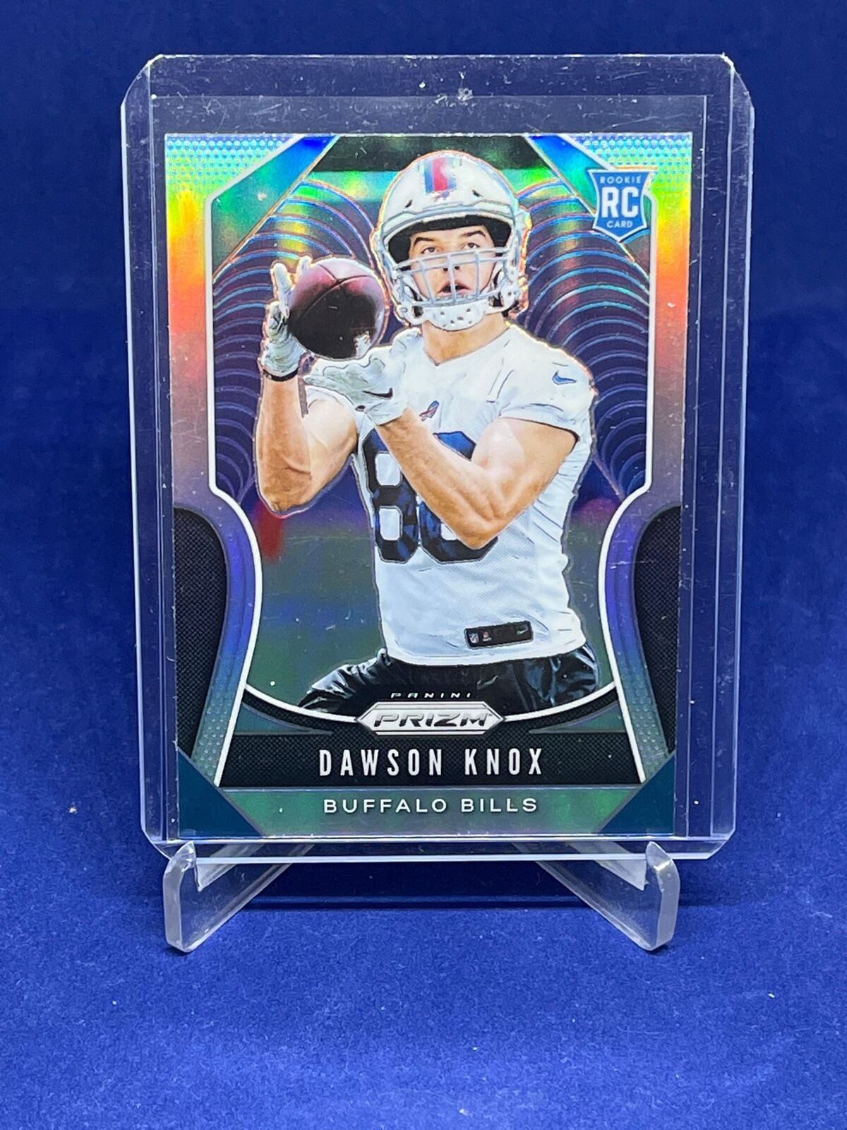 DAWSON KNOX 2019 PANINI PRIZM SILVER PRIZM ROOKIE RC #373