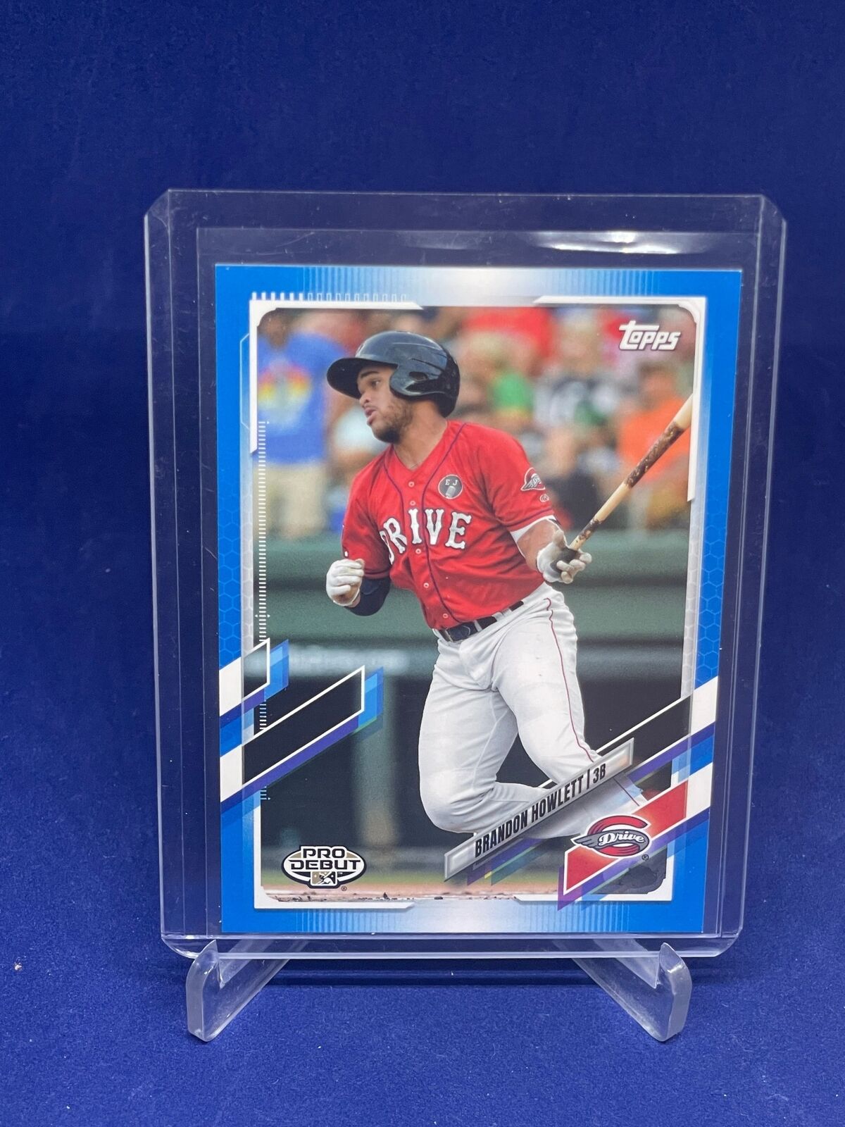 BRANDON HOWLETT 2021 TOPPS PRO DEBUT BLUE PROSPECT #D 104/150