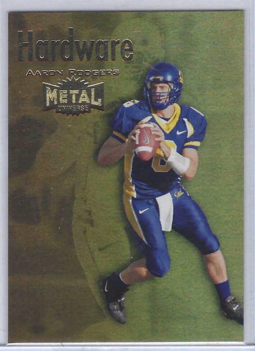 AARON RODGERS 2012 FLEER RETRO METAL UNIVERSE HARDWARE SSP #27 OF 30H
