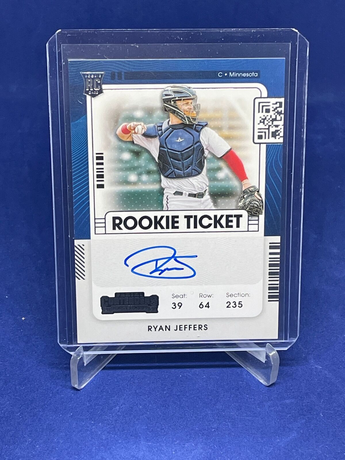 RYAN JEFFERS 2021 PANINI CONTENDERS ROOKIE TICKET AUTO RC #129