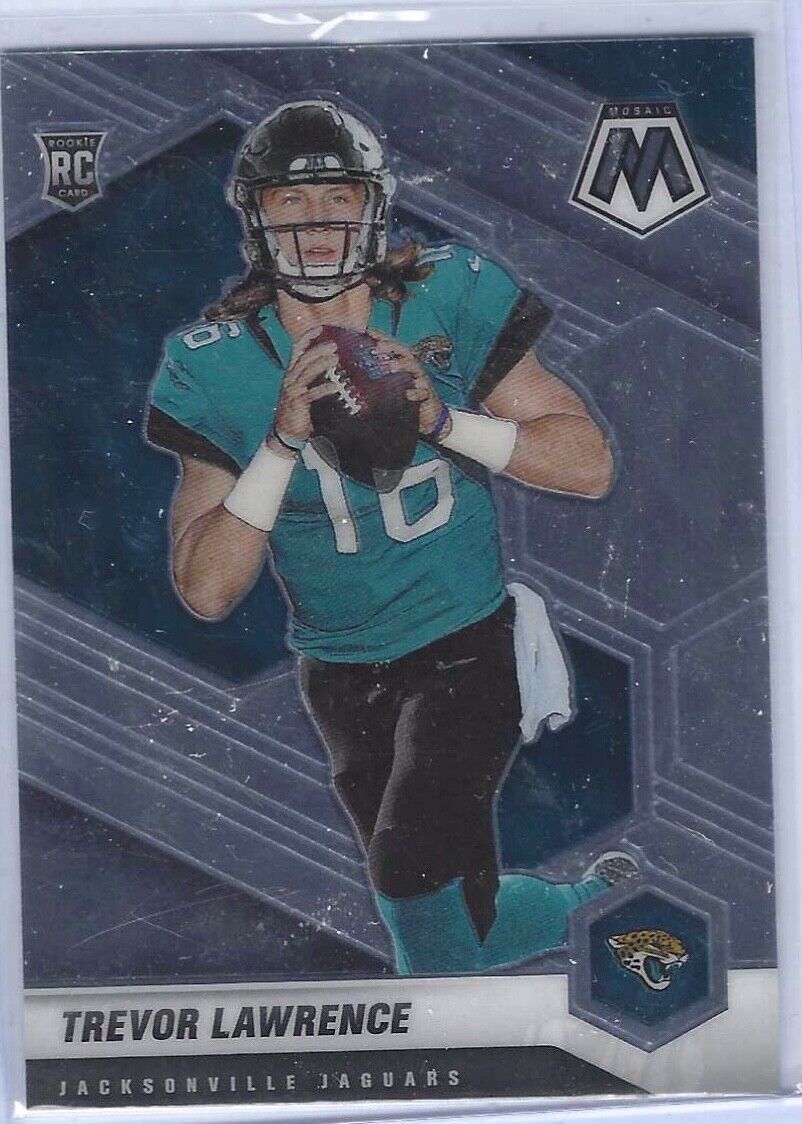 TREVOR LAWRENCE 2021 PANINI MOSAIC BASE RC #301