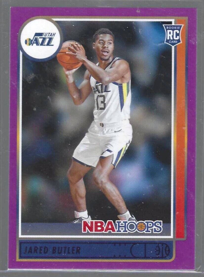 JARED BUTLER 2021-22 NBA HOOPS PURPLE SP ROOKIE RC #216