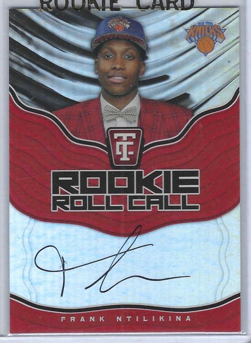 FRANK NTILIKINA 2017-18 PANINI CERTIFIED ROOKIE ROLL CALL AUTO RC #RRC-FNT