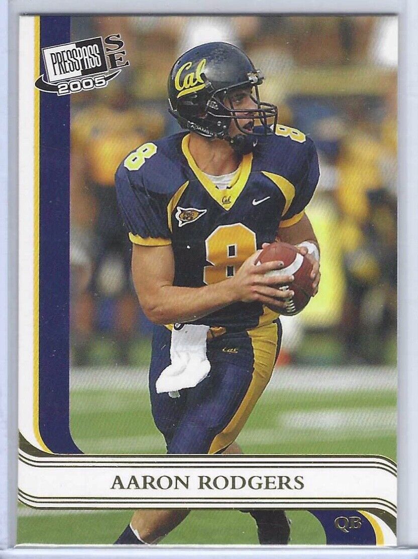 AARON RODGERS 2005 PRESS PASS SE GOLD ROOKIE RC #G40