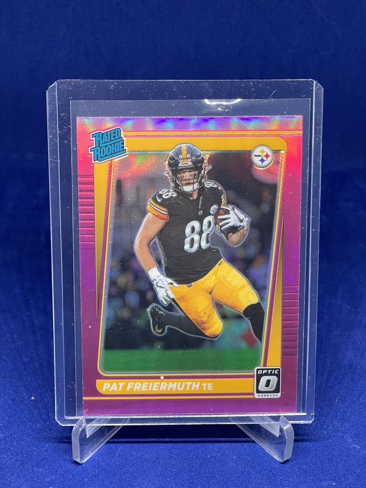 PAT FREIERMUTH 2021 PANINI DONRUSS OPTIC RATED ROOKIE PINK PRIZM RC