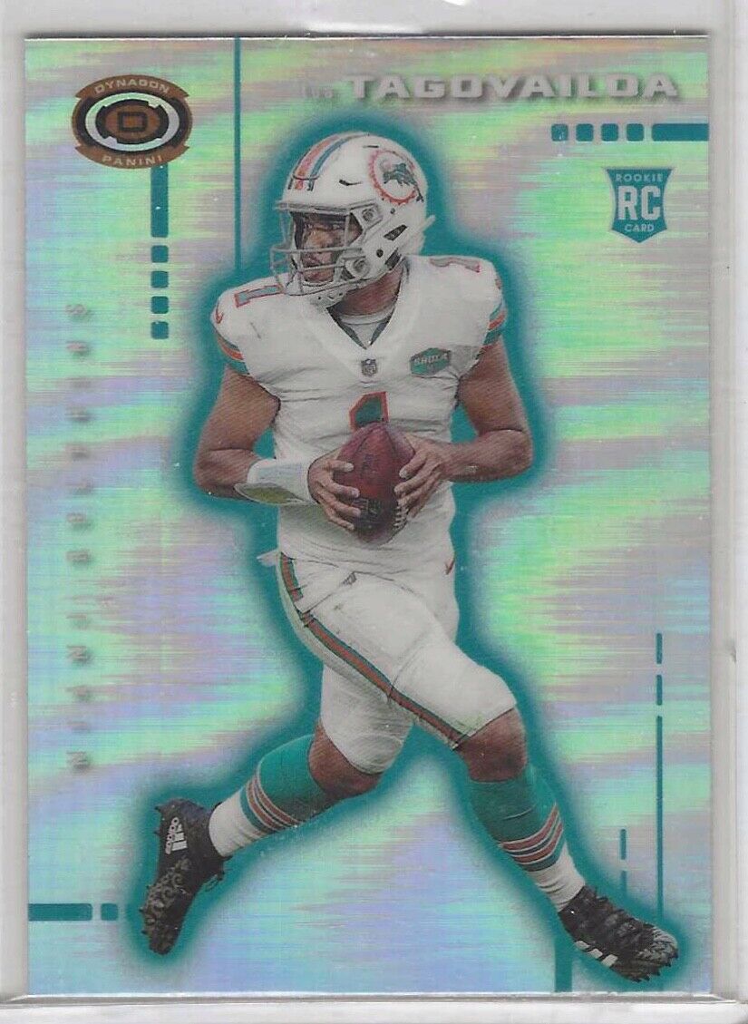 TUA TAGOVAILOA 2020 PANINI CHRONICLES DYNAGON SILVER PRIZM ROOKIE RC #D-2