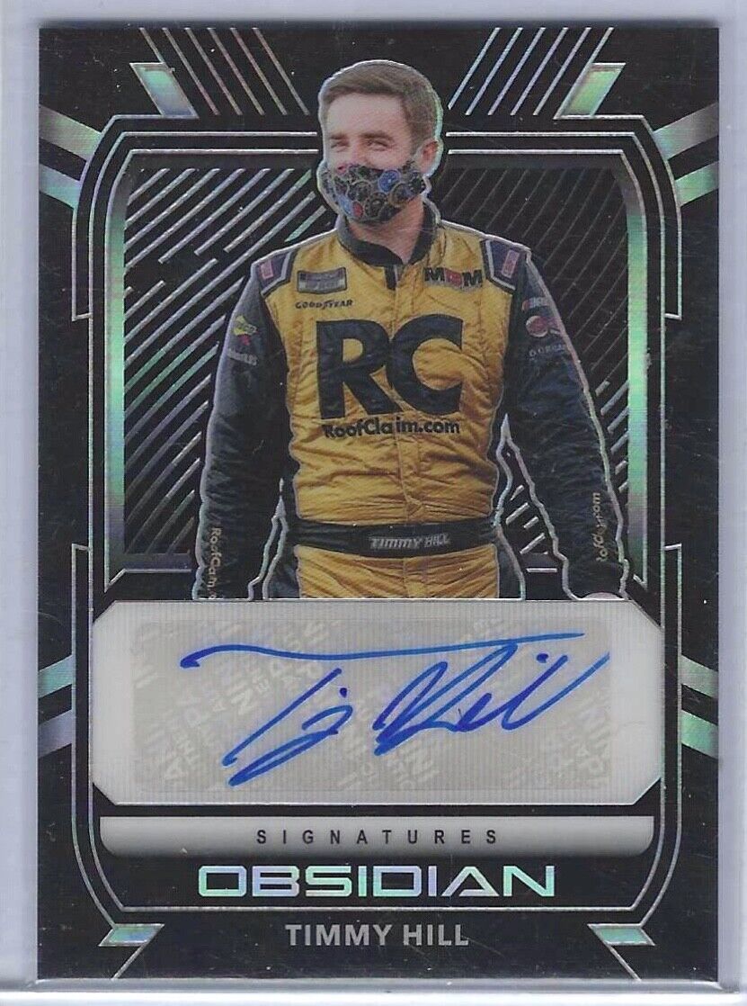 TIMMY HILL 2021 PANINI CHRONICLES OBSIDIAN AUTO #OS-TH