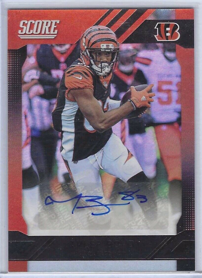 TYLER BOYD 2019 PANINI SCORE AUTO #SI-TB