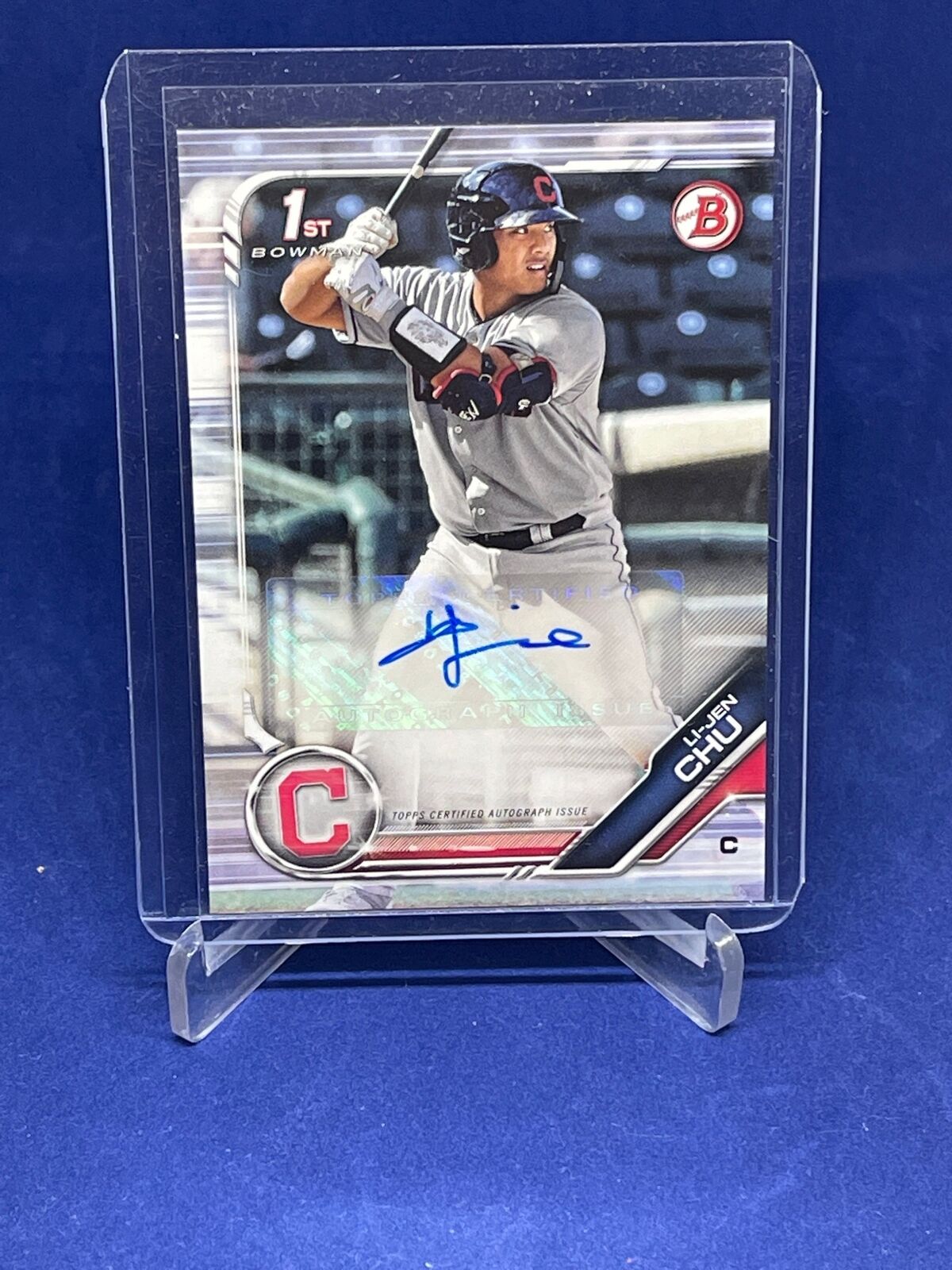 LI-JEN CHU 2019 BOWMAN 1ST AUTO PROSPECT