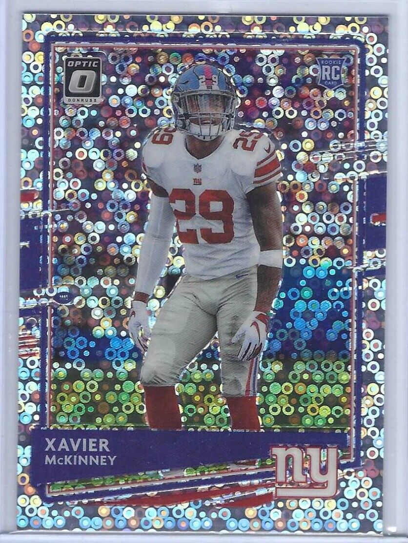 XAVIER MCKINNEY 2019 DONRUSS OPTIC SILVER DISCO HOLO RC #D 124/125