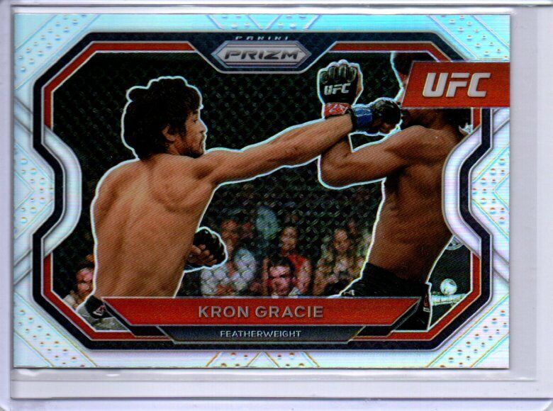 KRON GRACIE 2021 PANINI PRIZM UFC SILVER PRIZM #114