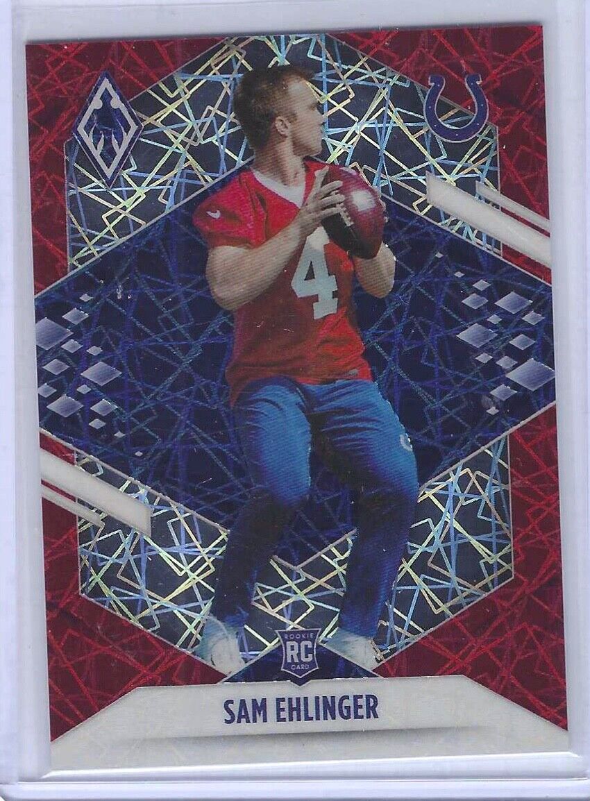 SAM EHLINGER 2021 PANINI PHOENIX RED LAZER PRIZM ROOKIE RC #D 174/285