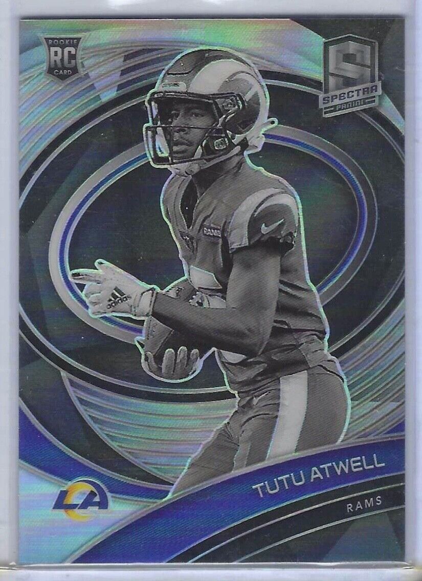 TUTU ATWELL 2021 PANINI SPECTRA NEGATIVE VARIATION PRIZM RC #D 04/99