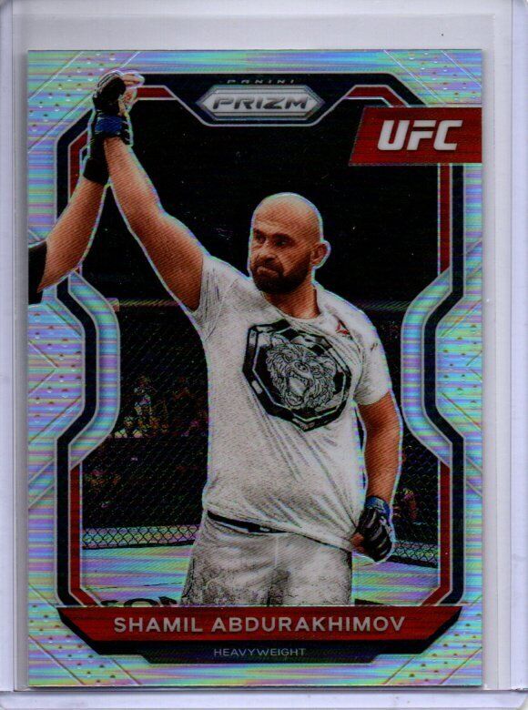 SHAMIL ABDURAKHIMOV 2021 PANINI PRIZM UFC SILVER PRIZM #6