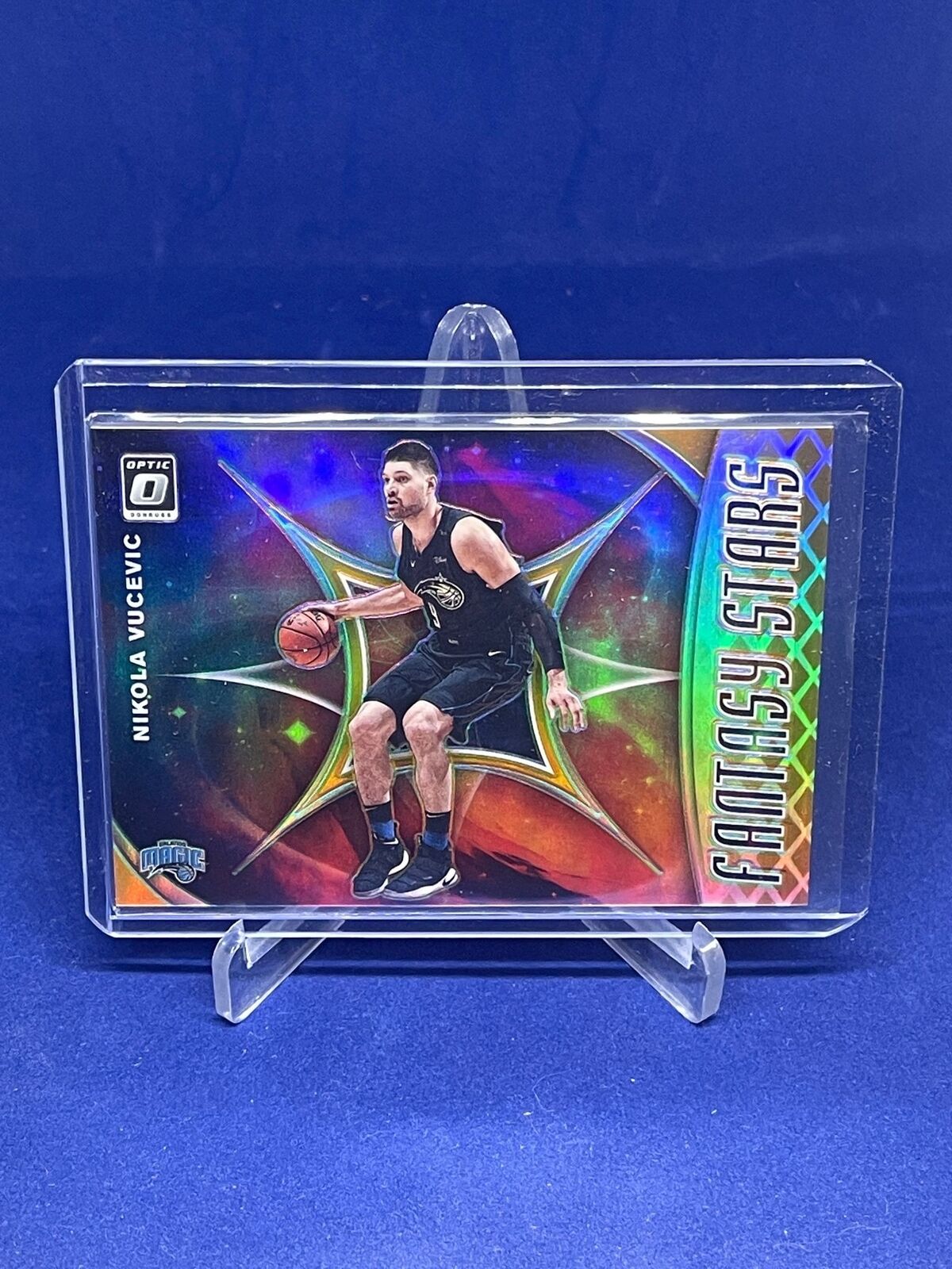 NIKOLA VUCEVIC 2019-20 PANINI DONRUSS OPTIC FANTASY STARS ORANGE PRIZM #D 15/39