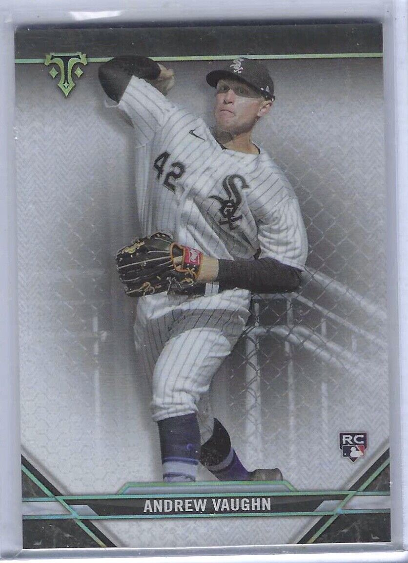 ANDREW VAUGHN 2021 TOPPS TRIPLE THREADS BASE ROOKIE RC #32