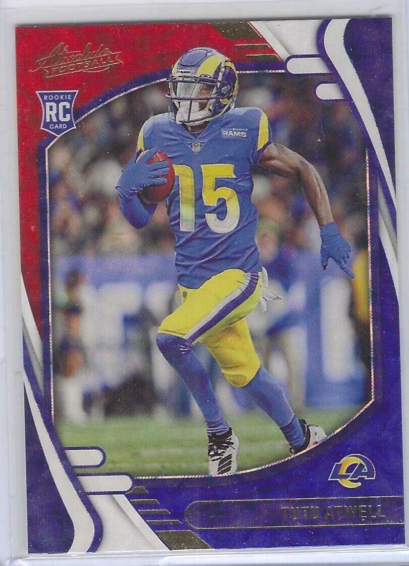TUTU ATWELL 2021 ABSOLUTE RED WHITE BLUE KALEIDESCOPE SSP ROOKIE RC #119