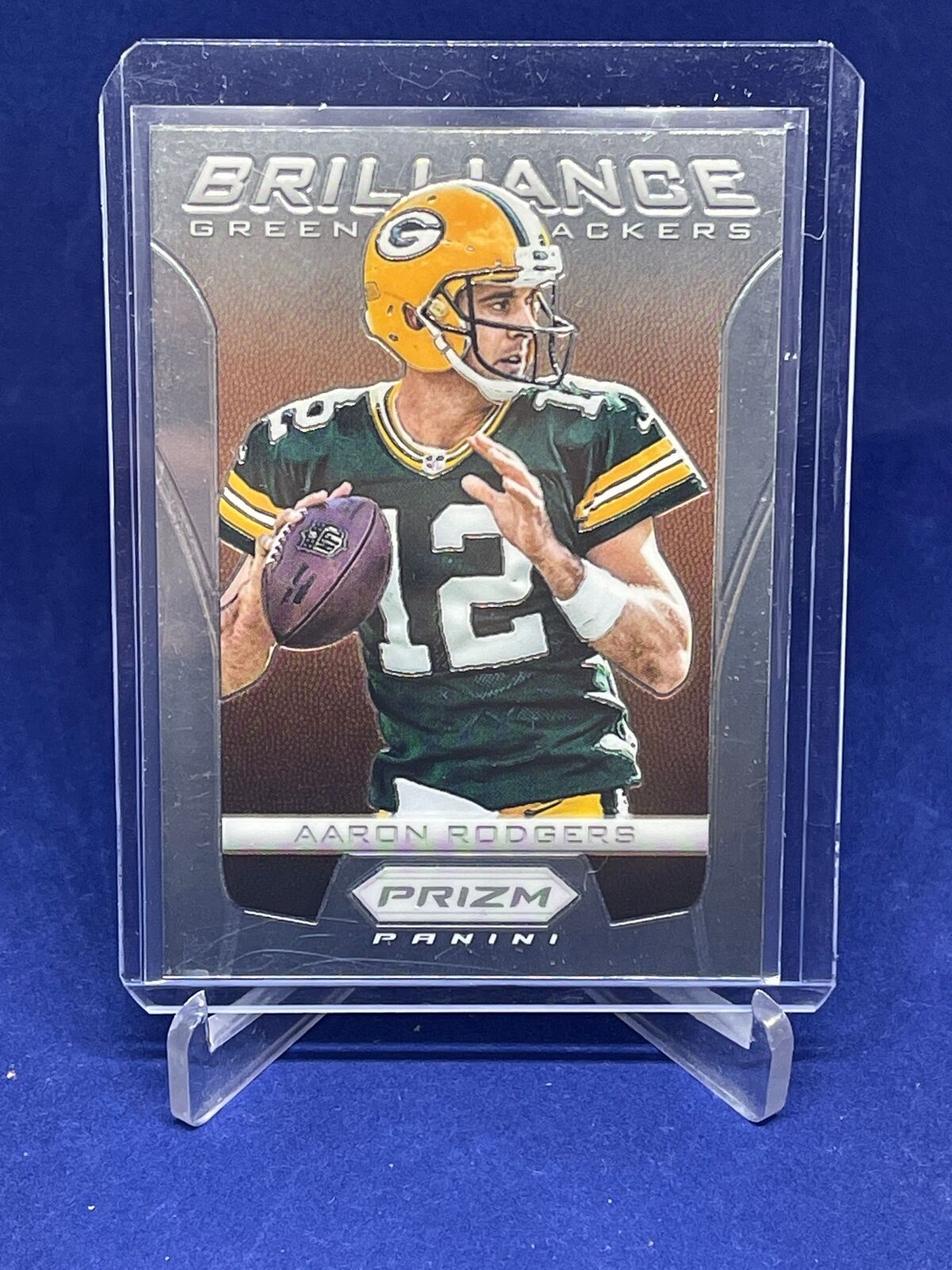 AARON RODGERS 2012 PANINI PRIZM BRILLIANCE #10