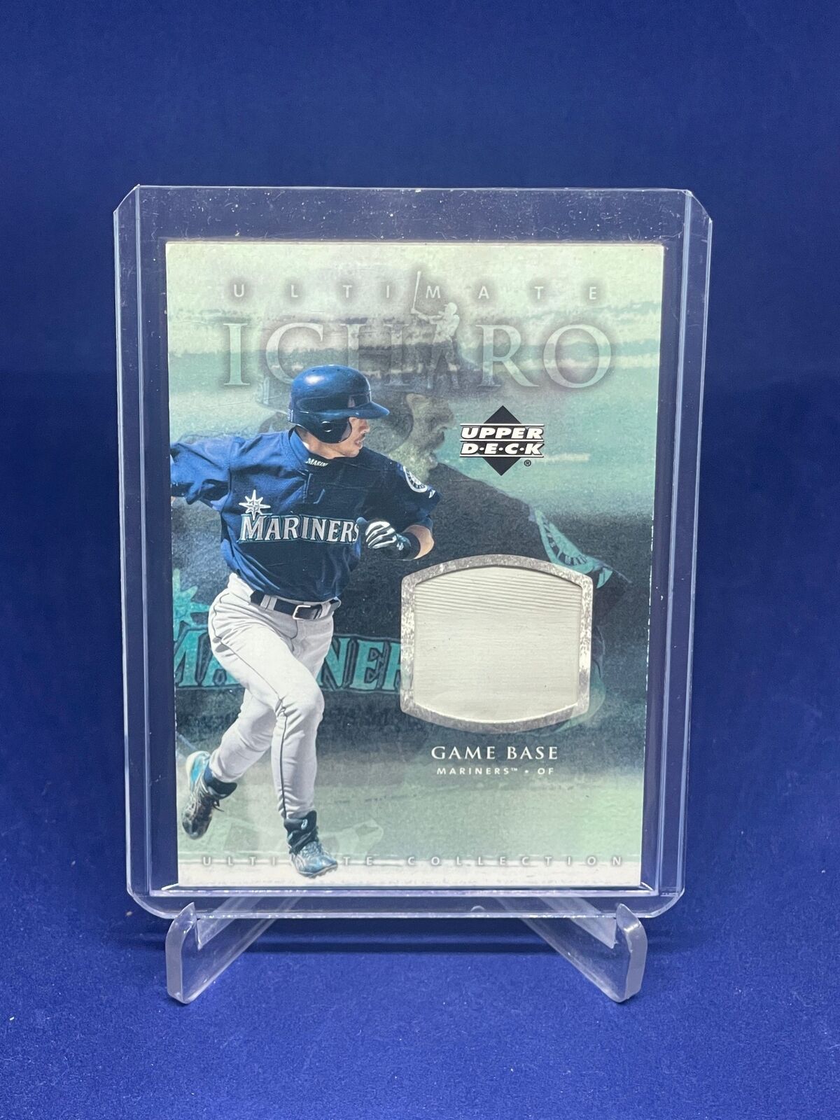 ICHIRO SIZUKI 2001 UPPER DECK GAME USED BASE RELIC PATCH RC