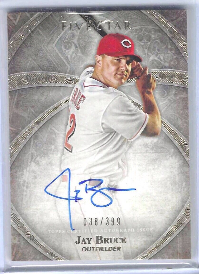 JAY BRUCE 2014 TOPPS FIVE STAR ON CARD AUTO #D 038/199