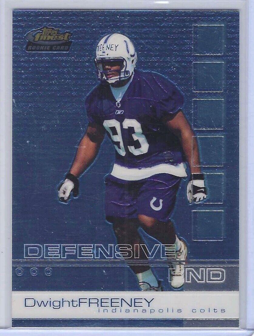 DWIGHT FREENEY 2002 TOPPS FINEST ROOKIE RC #92