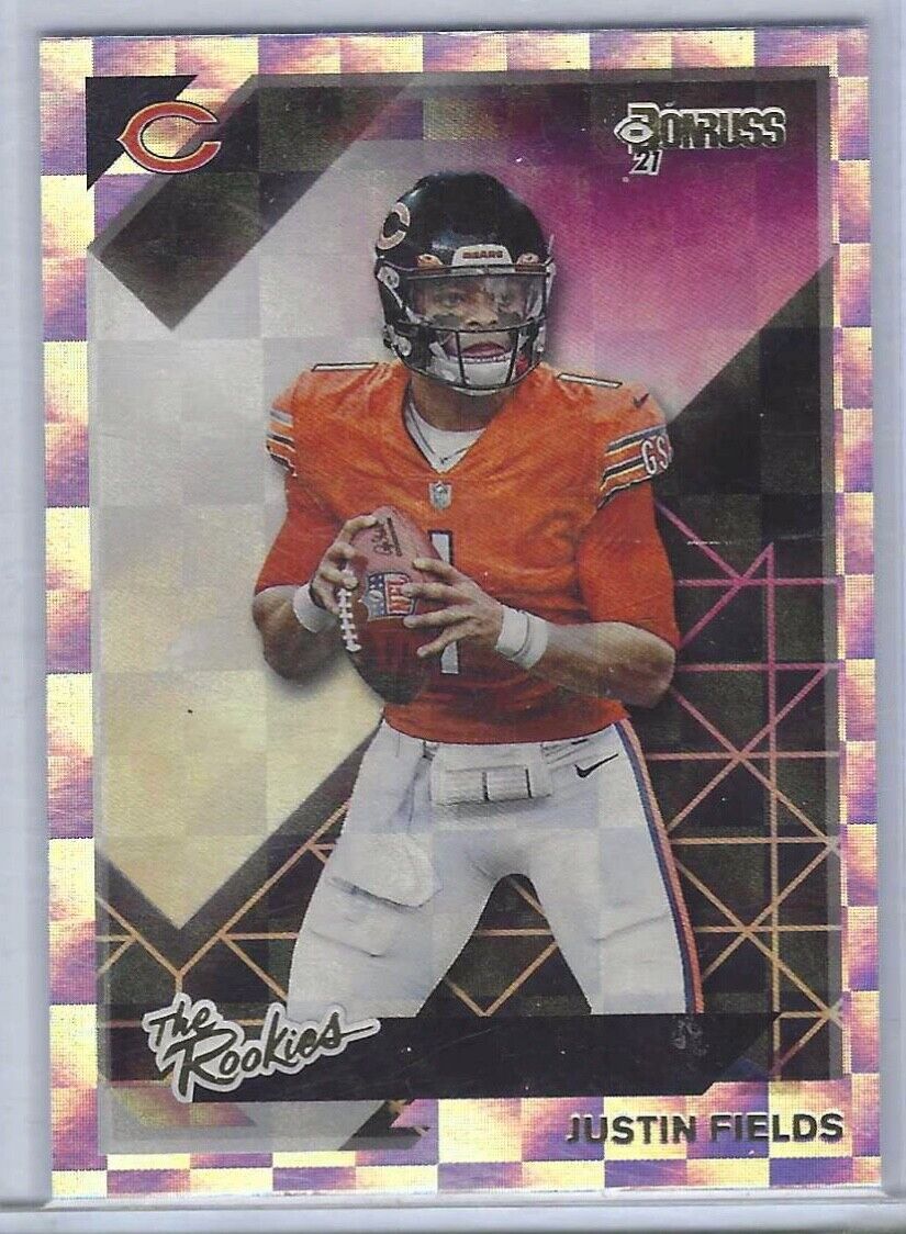 JUSTIN FIELDS 2021 PANINI DONRUSS THE ROOKIES RC #TR-JFI