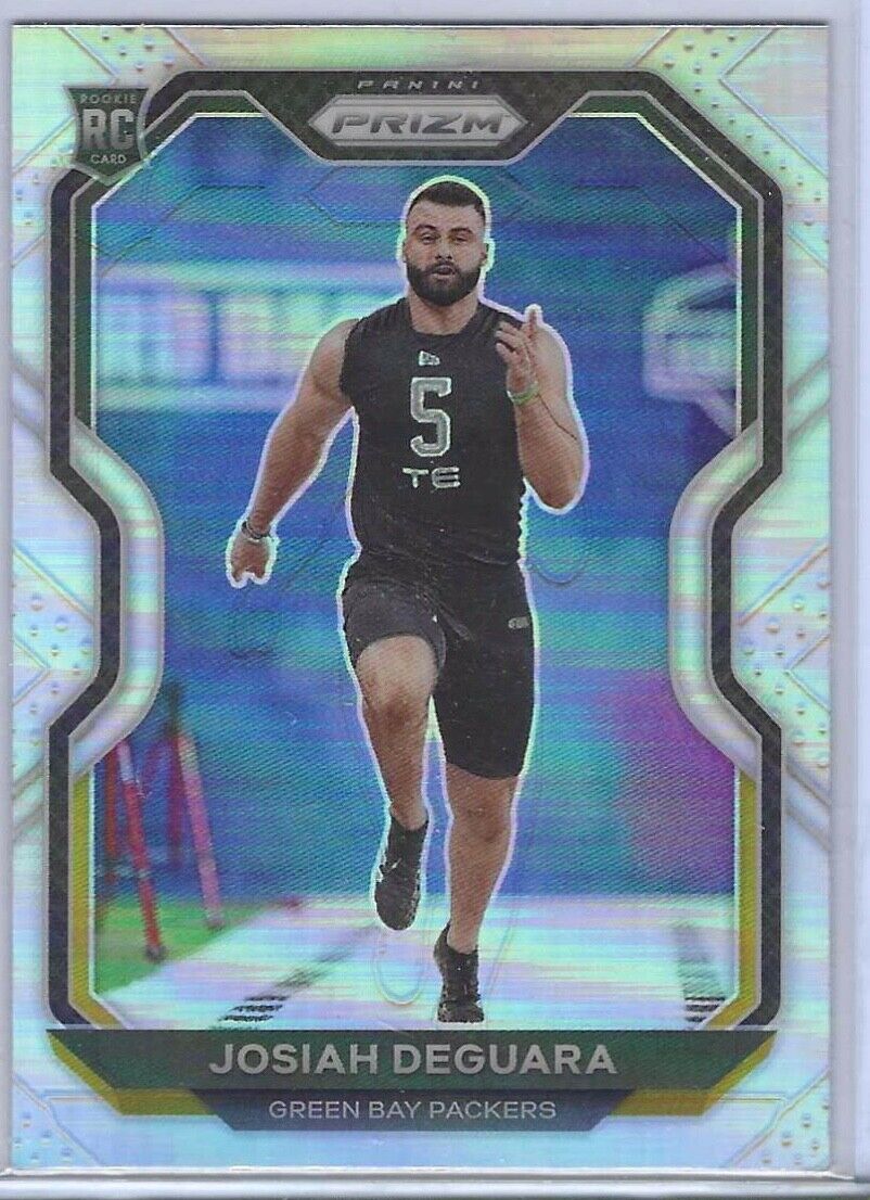 JOSIAH DEGUARA 2020 PANINI PRIZM SILVER PRIZM RC #362
