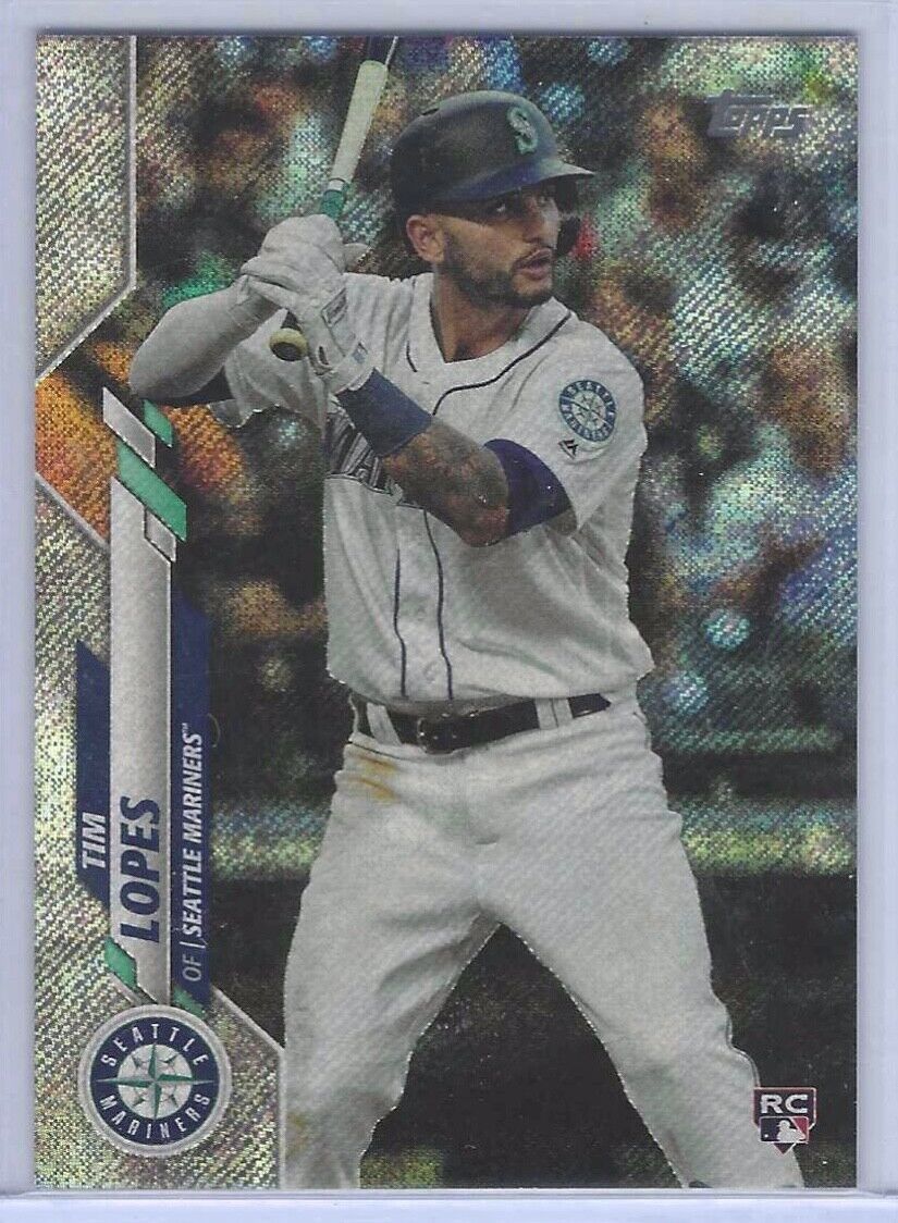 TIM LOPES 2020 TOPPS SERIES TWO FOILBOARD PARALLEL ROOKIE RC #D 233/264