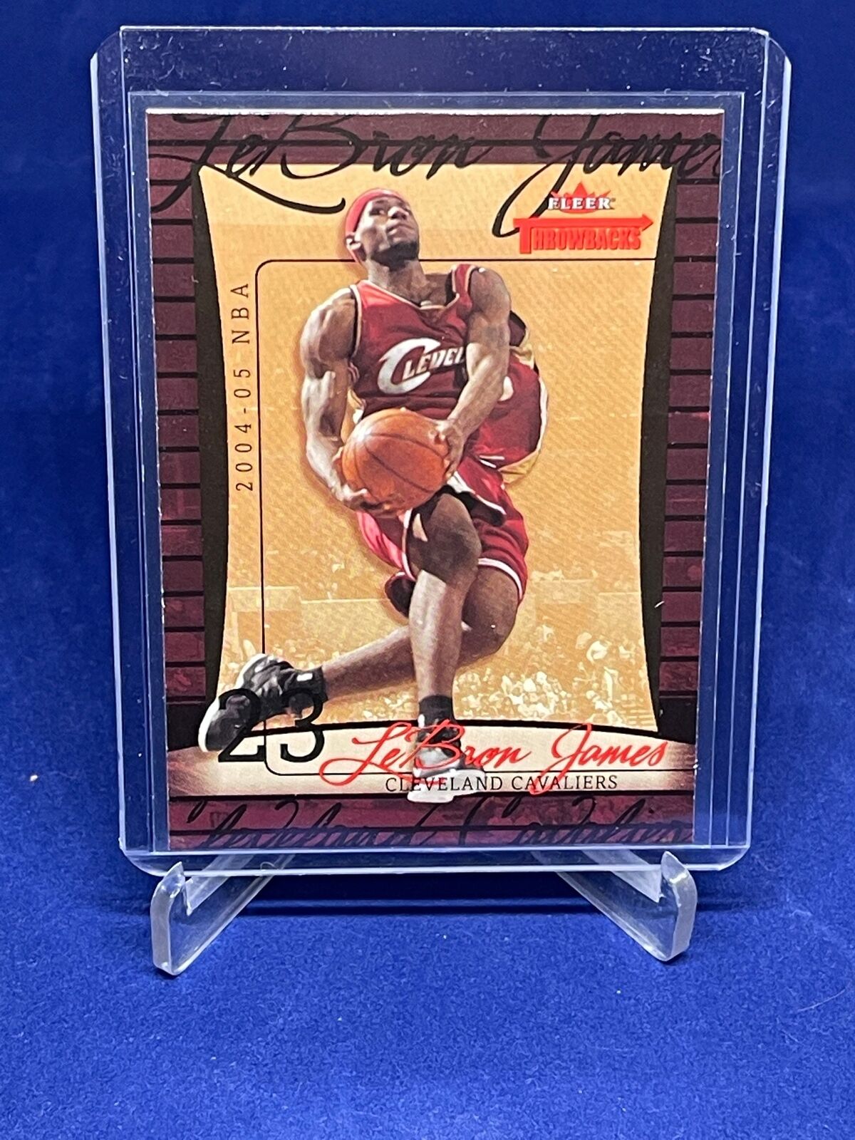 LEBRON JAMES 2004-05 FLEER TRADITION #23