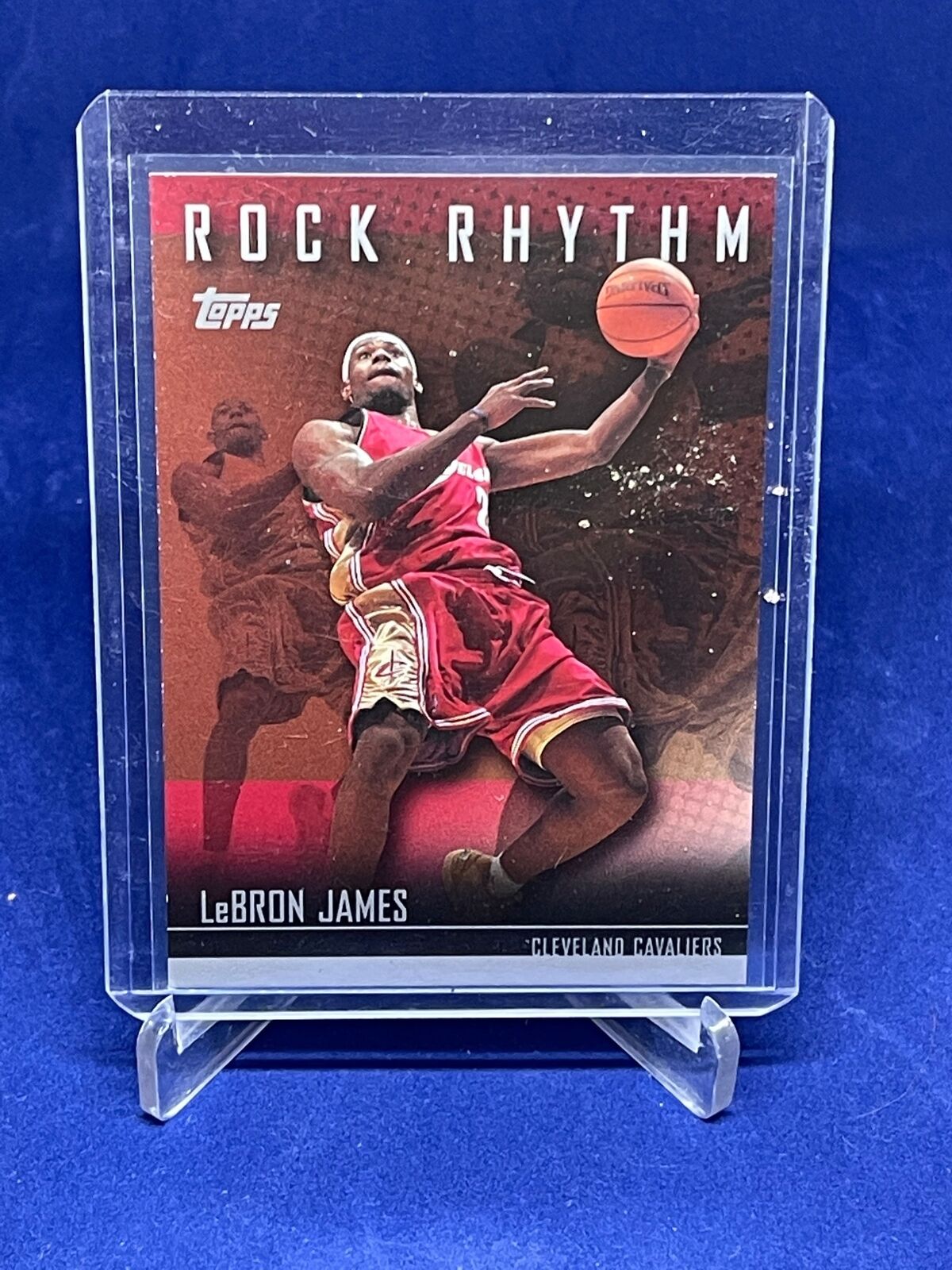 LEBRON JAMES 2004-05 TOPPS ROCK RHYTHM