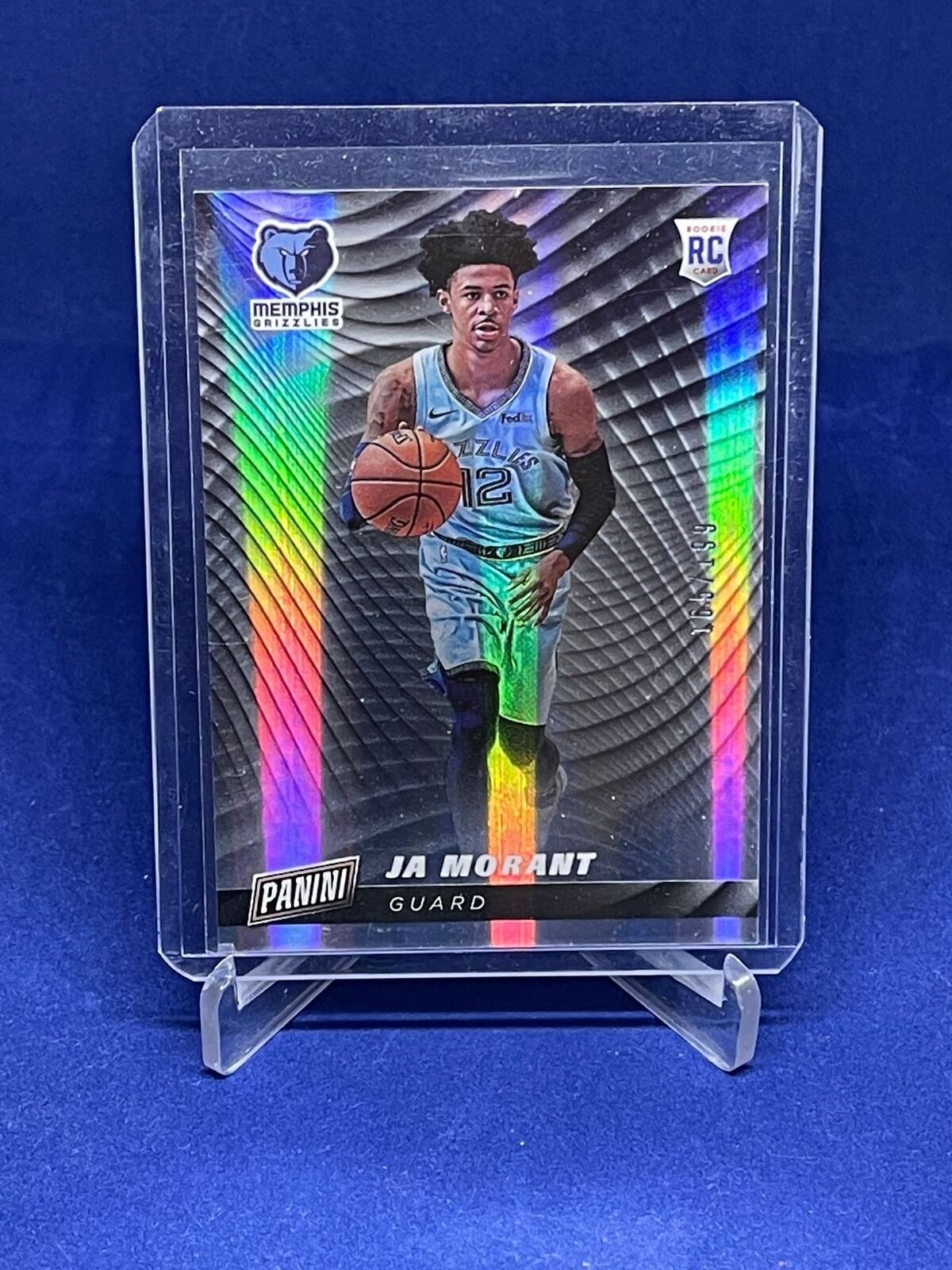 JA MORANT 2019-20 PANINI CYBER MONDAY ROOKIE RC #D 165/199