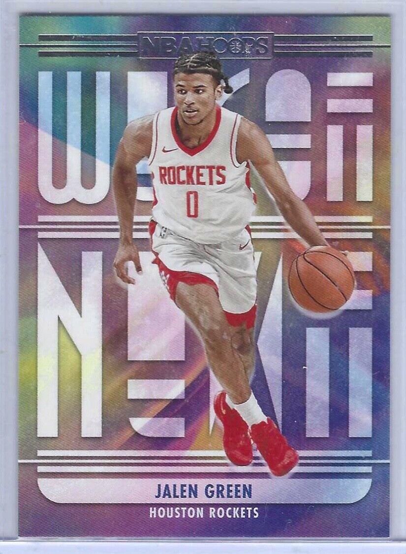 JALEN GREEN 2021-22 NBA HOOPS WE GOT NEXT INSERT RC #2